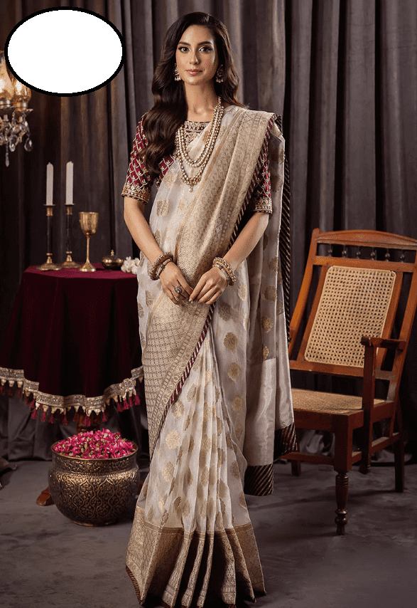 Ready To Wear 01 Orgnaza Saree Latest Collection 2023