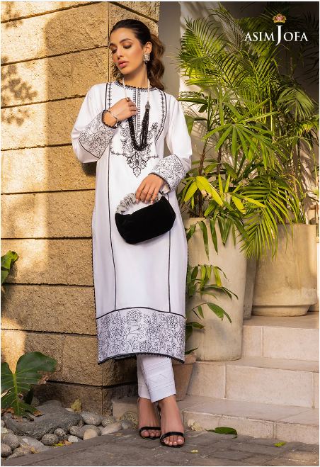 Asim Jofa ajpe-03 embroidered Lawn stitched suit latest collection 2023