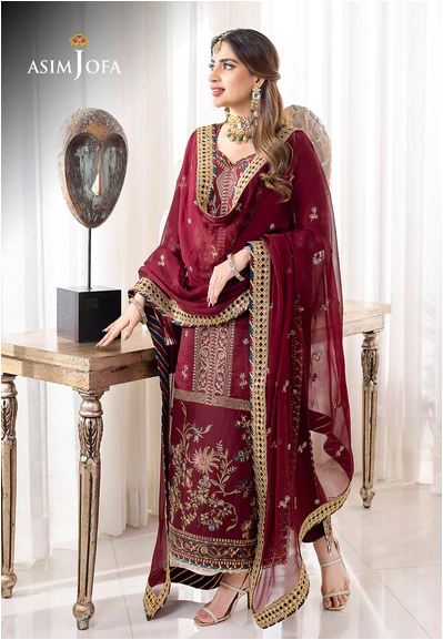 ASIM JOFA JHILMIL AJJM-10 LATEST COLLECTION 2023