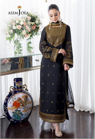 ASIM JOFA JHILMIL AJJM-14 LATEST COLLECTION 2024