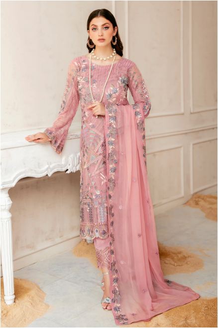 RAMSHA F-2207 STITCHED CHIFFON COLLECTION 2023