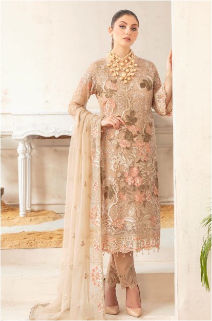 RAMSHA F-2209 STITCHED CHIFFON COLLECTION 2023