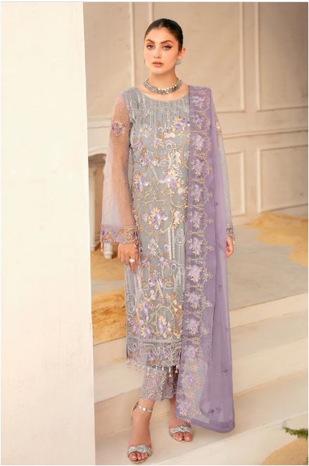 RAMSHA F-2210 STITCHED CHIFFON COLLECTION 2023