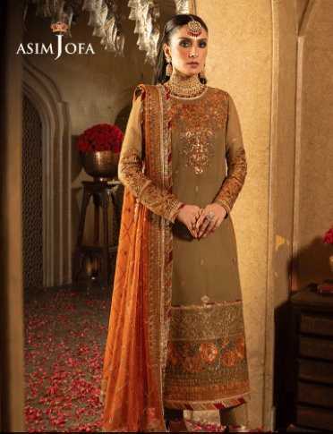 Asim Jofa AJVF 08 Chiffon Collection 2023