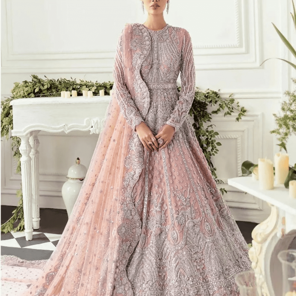 Blush Pink Lehenga – Elegant Wedding & Party Wear Outfit for Women in USA