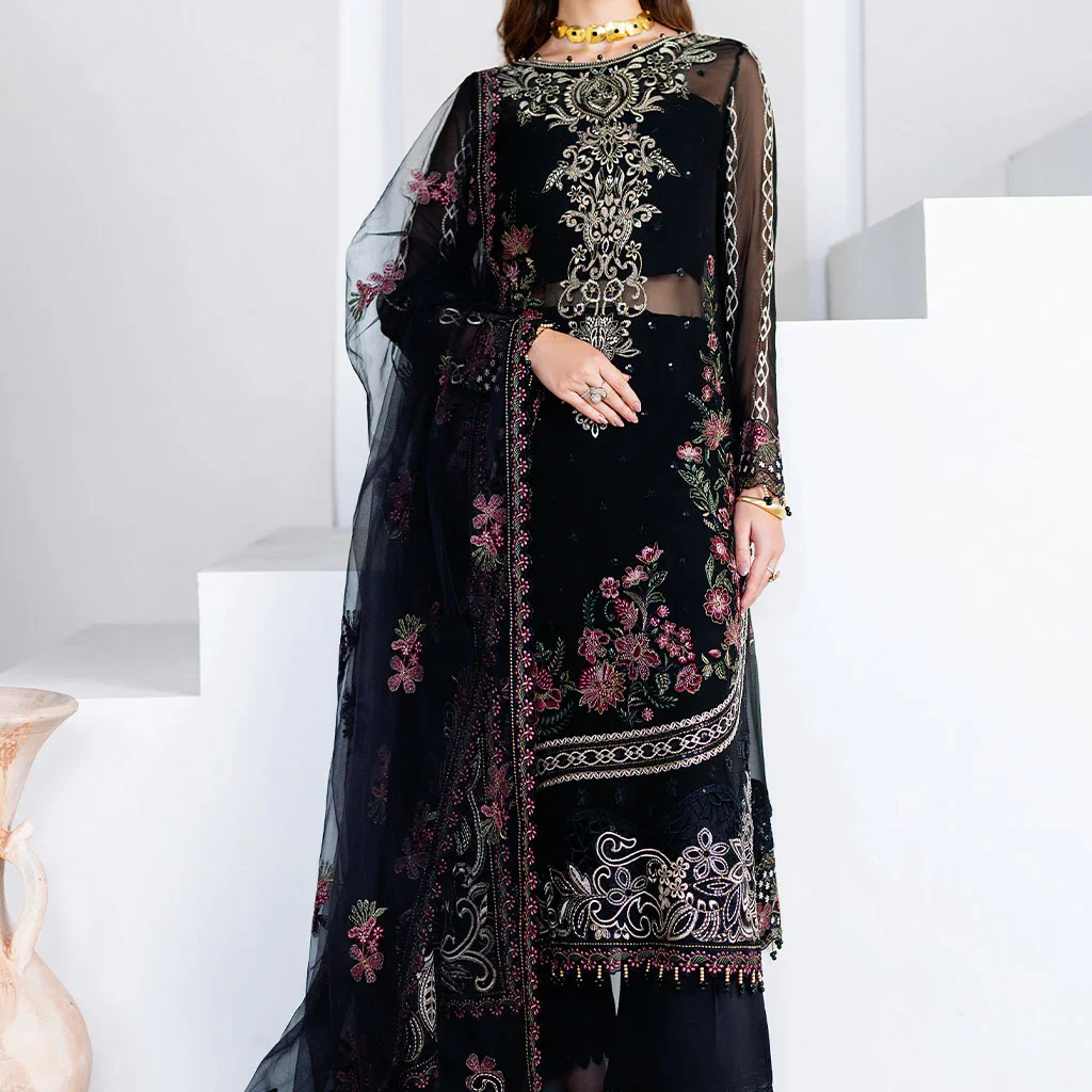 Premium Chiffon Fabric Outfit for Women in USA – SK-009 | Salai Karai