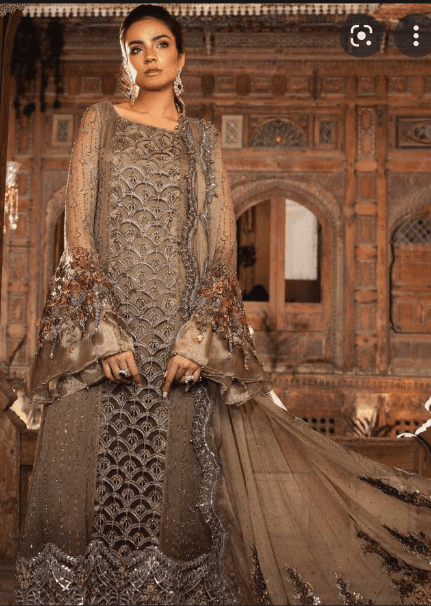 Alternative view of MARIA.B MBROIDERED Heritage Eid Collection 2019