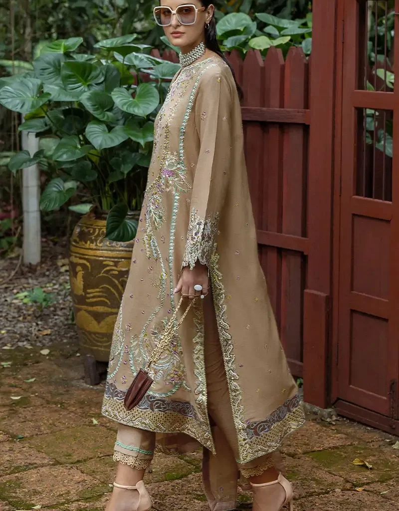 Alternative view of Mushq Ardena Pastel Dress – Luxury Embroidered Collection USA