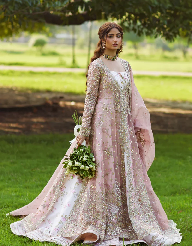 Qalamkar SH 08 Saira Usa– Elegant Party Wear Dress for Women in USA