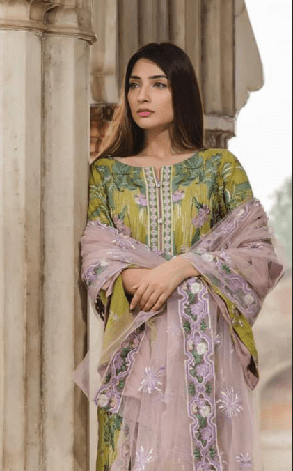 SWISS EMBROIDERED LAWN STICHED LATEST COLLECTION