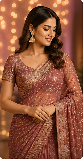 party wear sarees in USA online