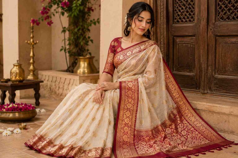 Banarsi Cotton Saree