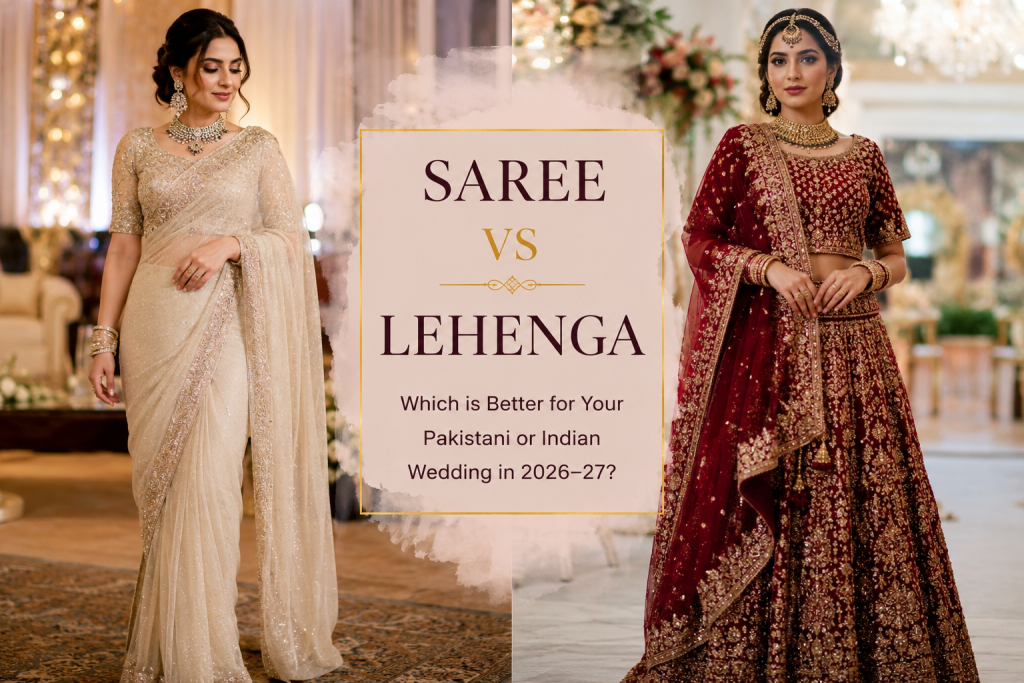 Saree Vs Lehnga