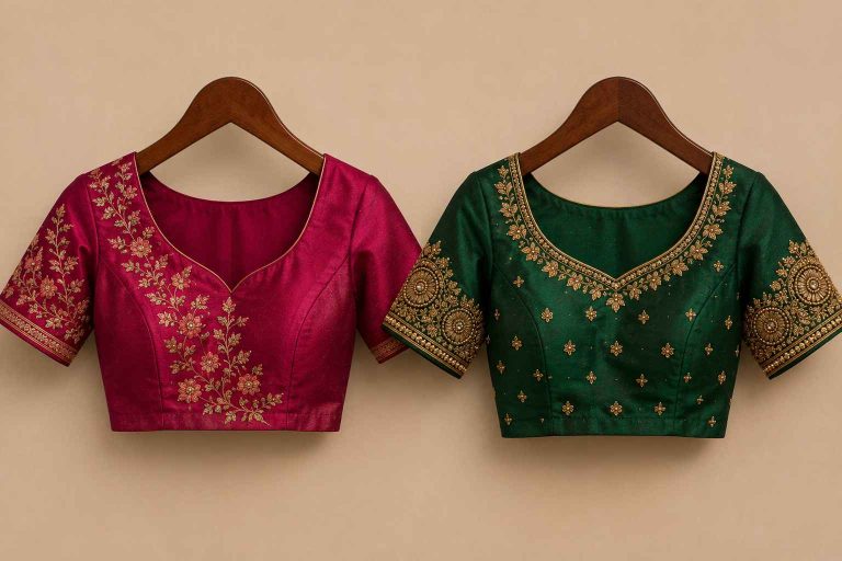 Embriodered or Zardosi blouse